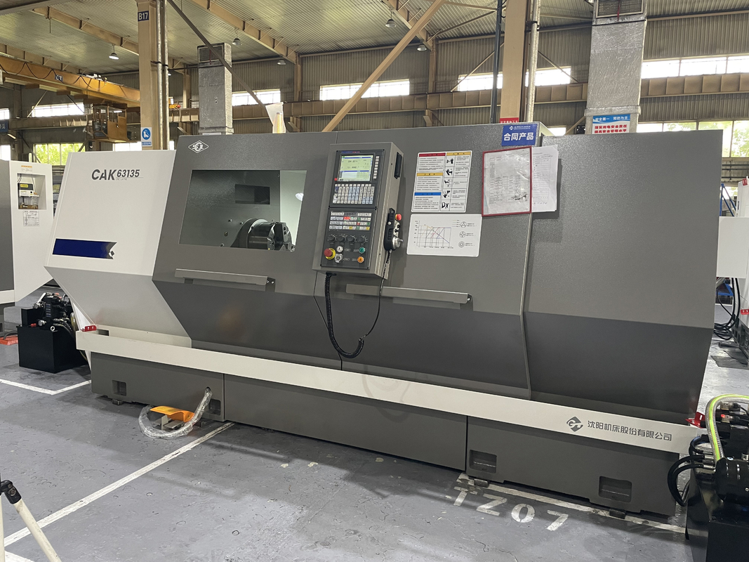 Zware horizontale vlakbed CNC draaibank CAK63 serie CNC draaibank voor metaalbewerking