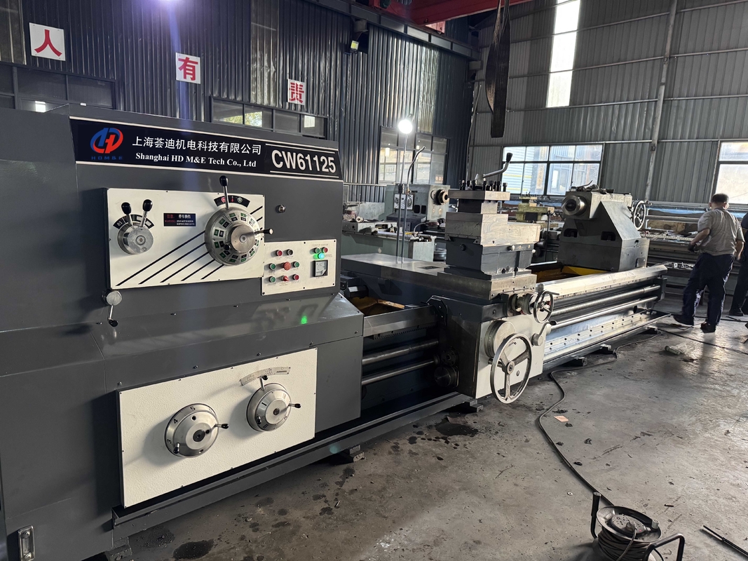 Krachtige Zware Draaibank CW61125 Grote Spindelboring 130mm Gewone Horizontale Engine Draaibank