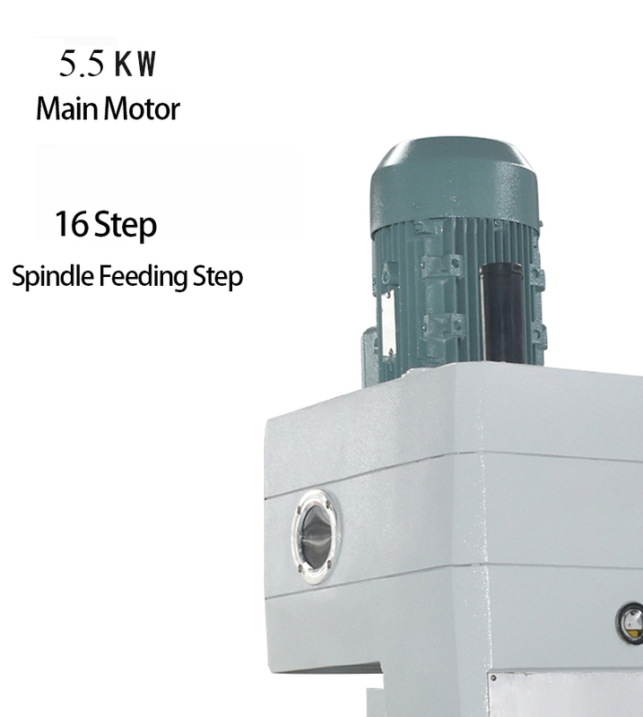 Radiële boormachine Z3063 Handmatige voeding Hydraulische snelheidsverandering 50 mm Boordiameter Radiële boor
