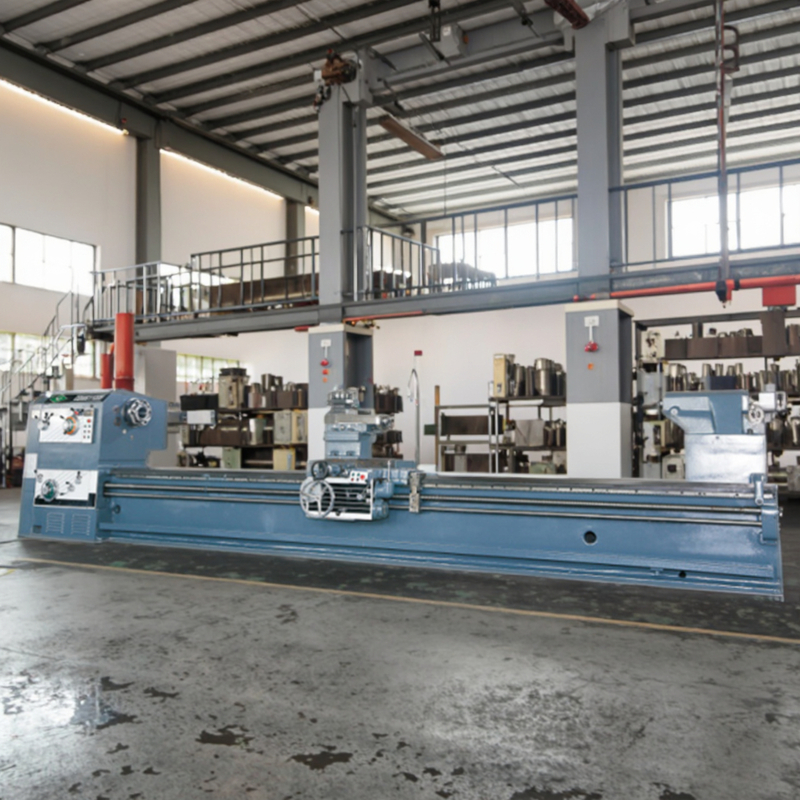 15 m draaibank zware handdraaibank CW61140 Maximale laadcapaciteit 20T Metalen grote vloerdraaibank