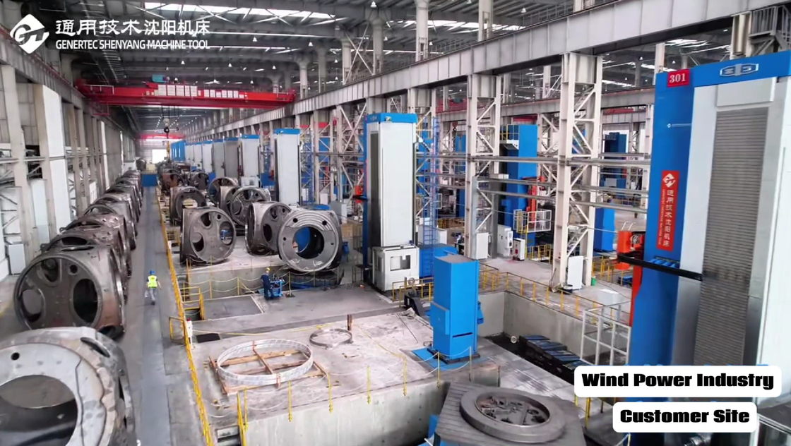 SMTCL P-Force CNC vloerfrees- en boormachine voor de windenergieindustrie