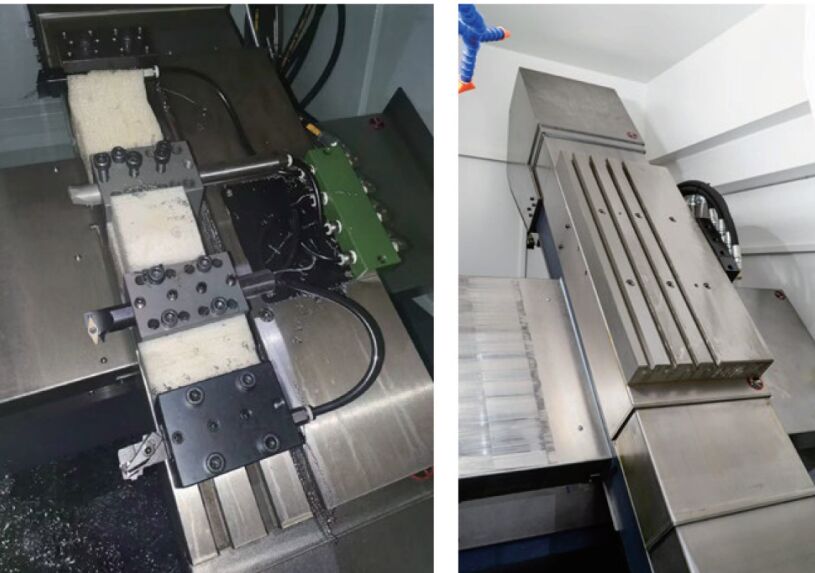 Hoge efficiëntie gang tool CNC draaibank H130 Verwerking van kleine onderdelen Draaifabriek CNC draaibank