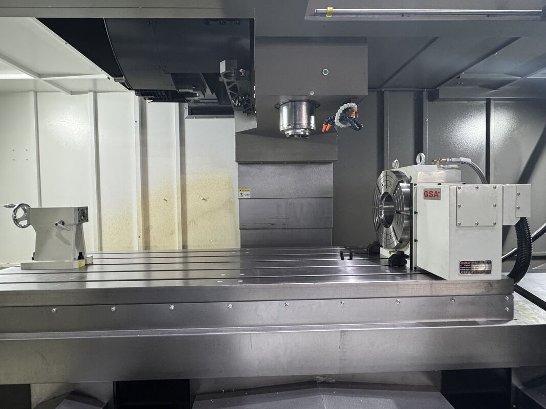 SMTCL zware 3/4-assige CNC-verticale freesmachine VMC2100B voor industriële precisiebewerking