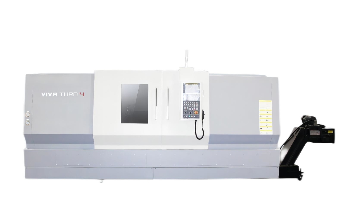 Horizontale CNC van het Hellingsbed Draaibankviva T4S Hoge Starheid 35 - 3000r/min-Assnelheid