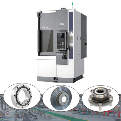 T6 CNC-bewerkingsdraaiwerk met hoge prestaties Metalen draaicentrum SMTCL Verticale CNC-draaiwerk