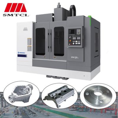 SMTCL VMC1100B 4-assige CNC-freesmachine voor metalen Fanuc-controllers 3-assige verticale bewerkingscentrum