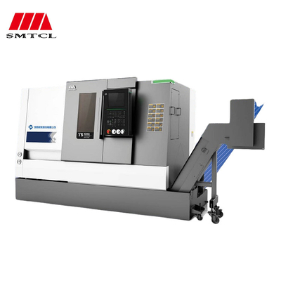 SMTCL CNC draaibank met hoge precisie Verwerking van kleine onderdelen T5.1-100Q Metal Slant Bed CNC draaibank