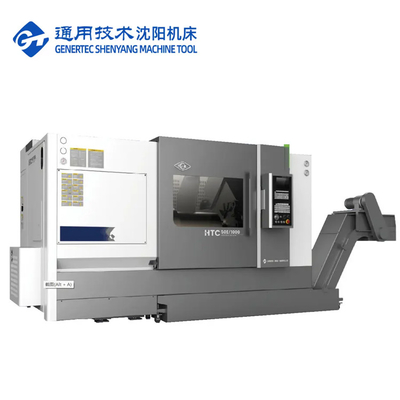 SMTCL Metalen Slant Bed CNC draaibank HTC50E Fanuc Draaien En Fressen Centrum CNC draaibank