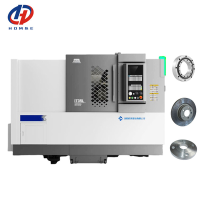 CNC draaibank IT35L Max Swing Over Bed 580mm THK Lineaire gids Servo Turret Horizontale Slant Bed CNC draaibank