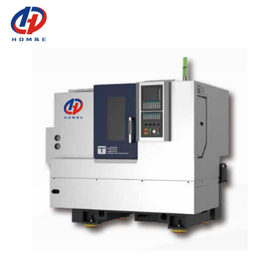 Economisch CNC draaibank T300 GSK Controller Programmable Hydraulic Tailstock Horizontale Slant Bed CNC draaibank