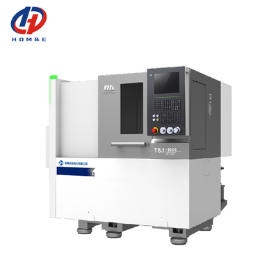 CNC draaibank Kleine onderdelen verwerking T5.1-500Q Precision Metal SMTCL CNC Slant Bed Draaibank